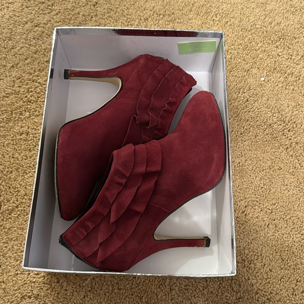 Kelsi Dagger Women’s Grey Ankle Boots